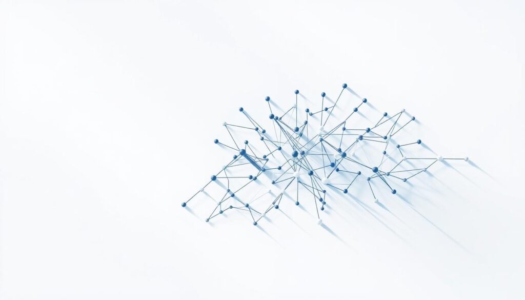 A sleek and modern neural network architecture depicted against a clean, minimalist background. The network is composed of stylized, geometric layers and nodes, hinting at the complex computational processes within. The design is visually striking, with a sophisticated color palette of blues, grays, and whites, conveying a sense of technological elegance. Crisp, directional lighting casts sharp shadows, emphasizing the depth and structure of the network. The overall impression is one of precision, efficiency, and the power of deep learning to tackle real-world challenges.