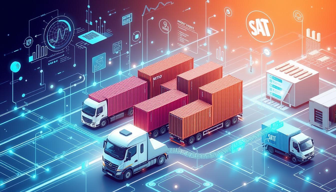 AI and IoT technologies working together for predictive shipment tracking