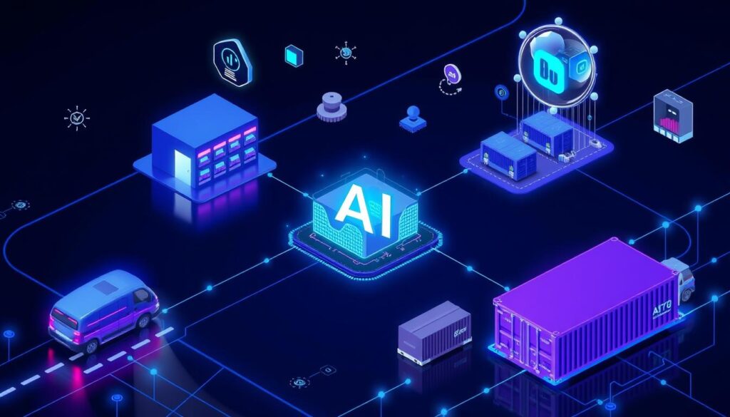 Future of supply chain with predictive shipment tracking AI IoT technologies