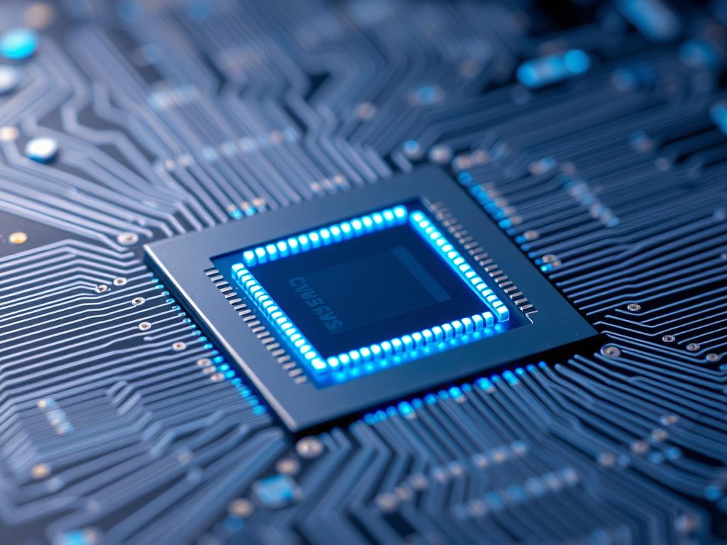 Advanced semiconductor chips designed for AI applications highlighted in McKinsey tech trends 2025