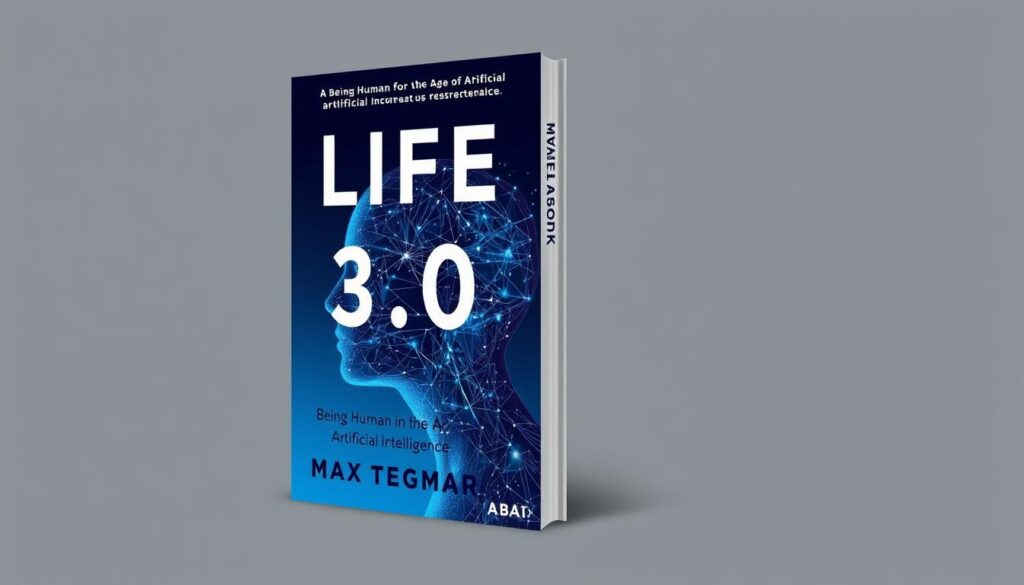 Book cover of 'Life 3.0: Being Human in the Age of Artificial Intelligence' by Max Tegmark about Future Technology 2035
