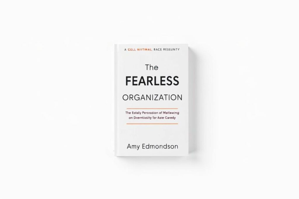 The Fearless Organization book cover by Amy Edmondson