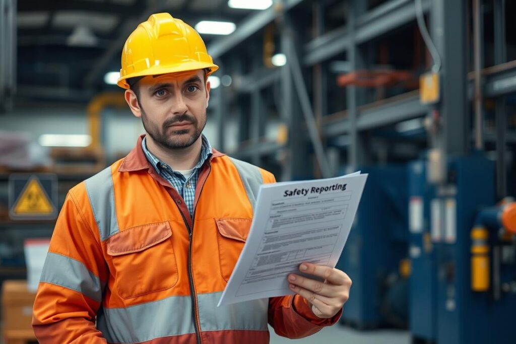 Employee hesitating to report a safety concern