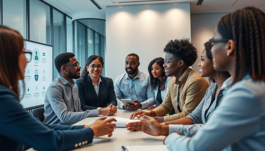 Professional development session on responsible AI with interactive learning