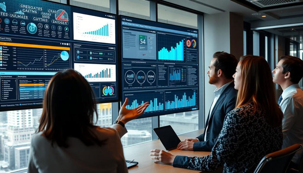 Professional leveraging AI literacy as competitive advantage in workplace